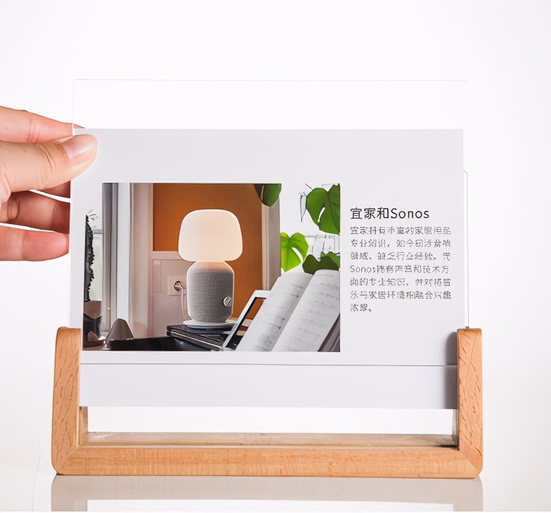 u型实木相框,简约正方形6寸实木相框