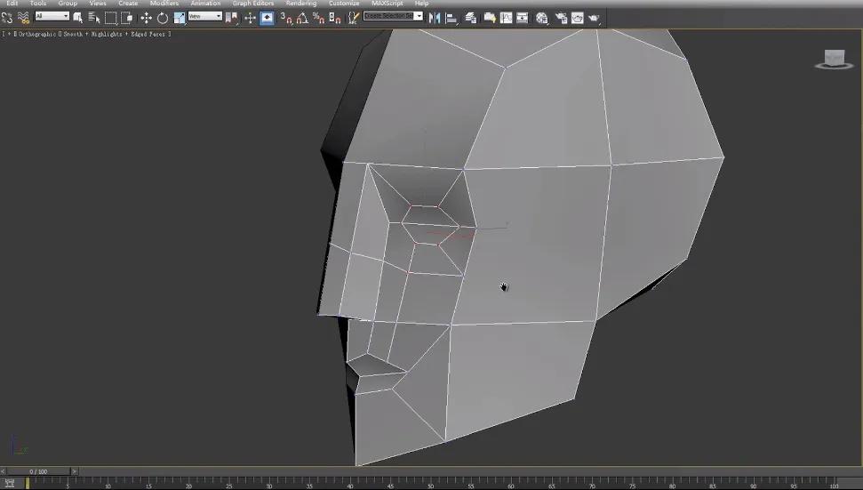 3dmax人头建模教程视频,3dmax人头建模图片