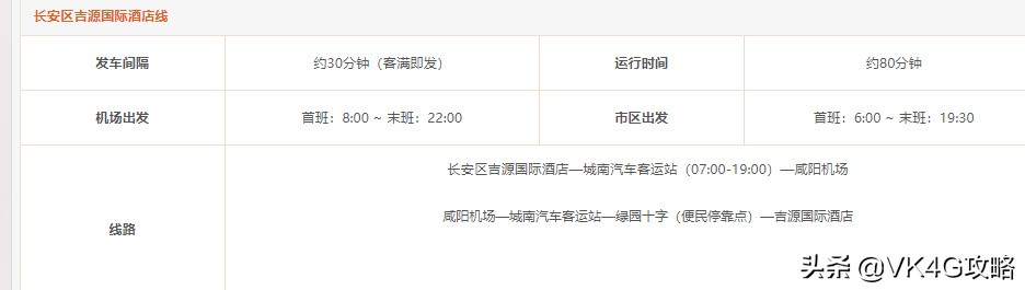 西安机场大巴到咸阳时刻表,西安机场大巴咸阳专线