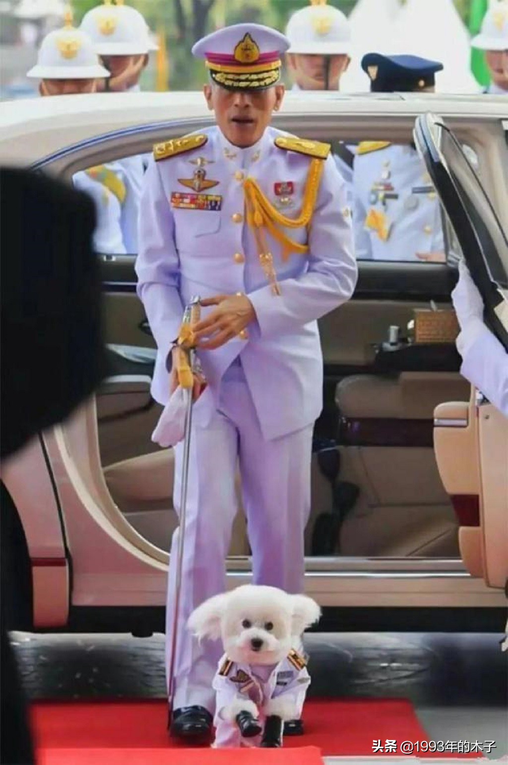 异装、纳妾、给宠物狗册封空军元帅,泰国国王究竟有多荒唐?