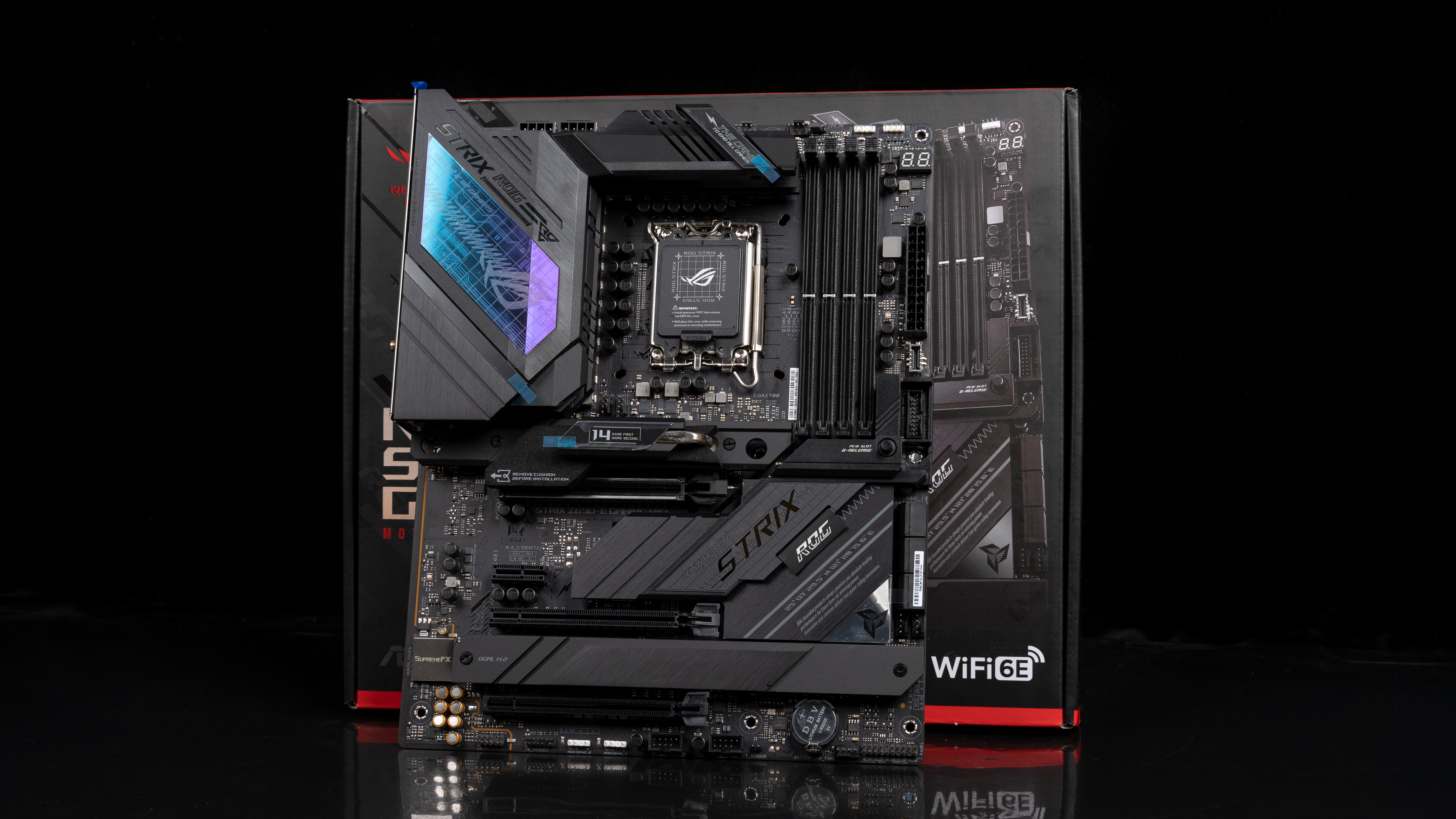 i9-12900K+ROGSTRIXZ690-E开箱测试，对比11900K提升巨大