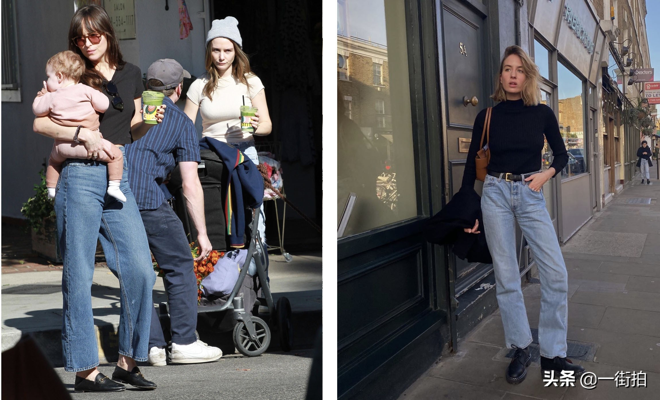 lisa同款拼接牛仔裤怎么搭配,教你如何选牛仔裤女式裤子