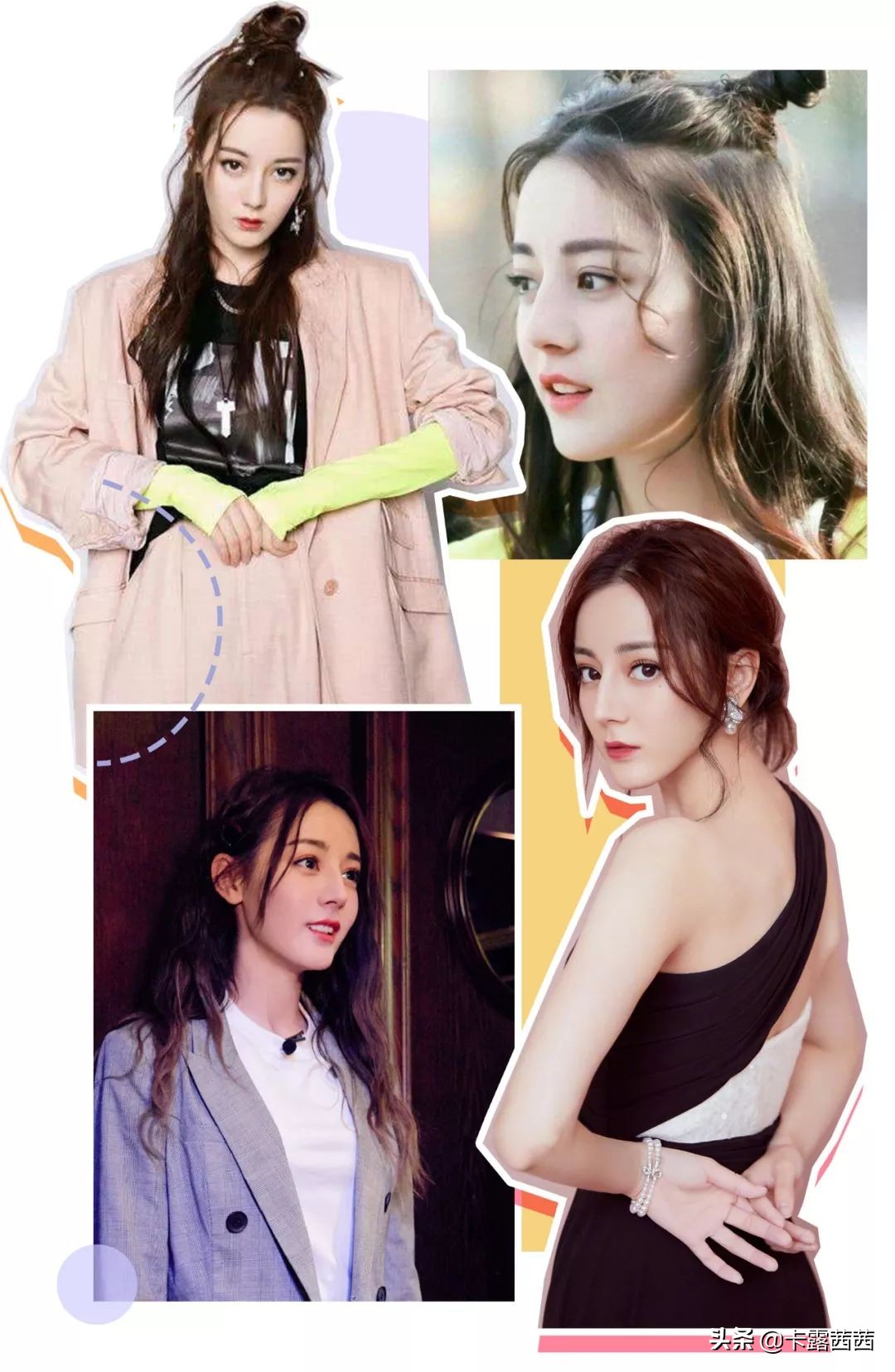 显脸小的刘海不论脸型学生党,适合所有脸型的刘海显脸小