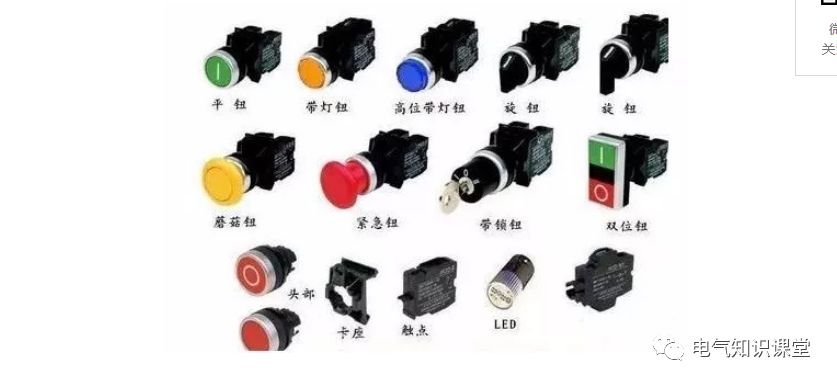 最常用电气元件实物图及对应符号！学电气就从认识电气元件开始