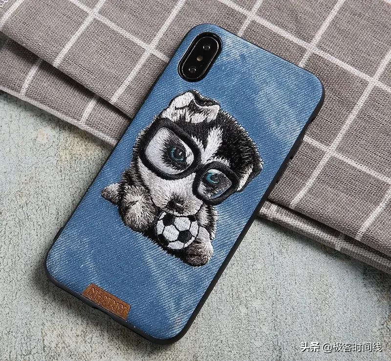 呆萌可爱小动物联谊晚会，创意刺绣苹果手机壳来袭
