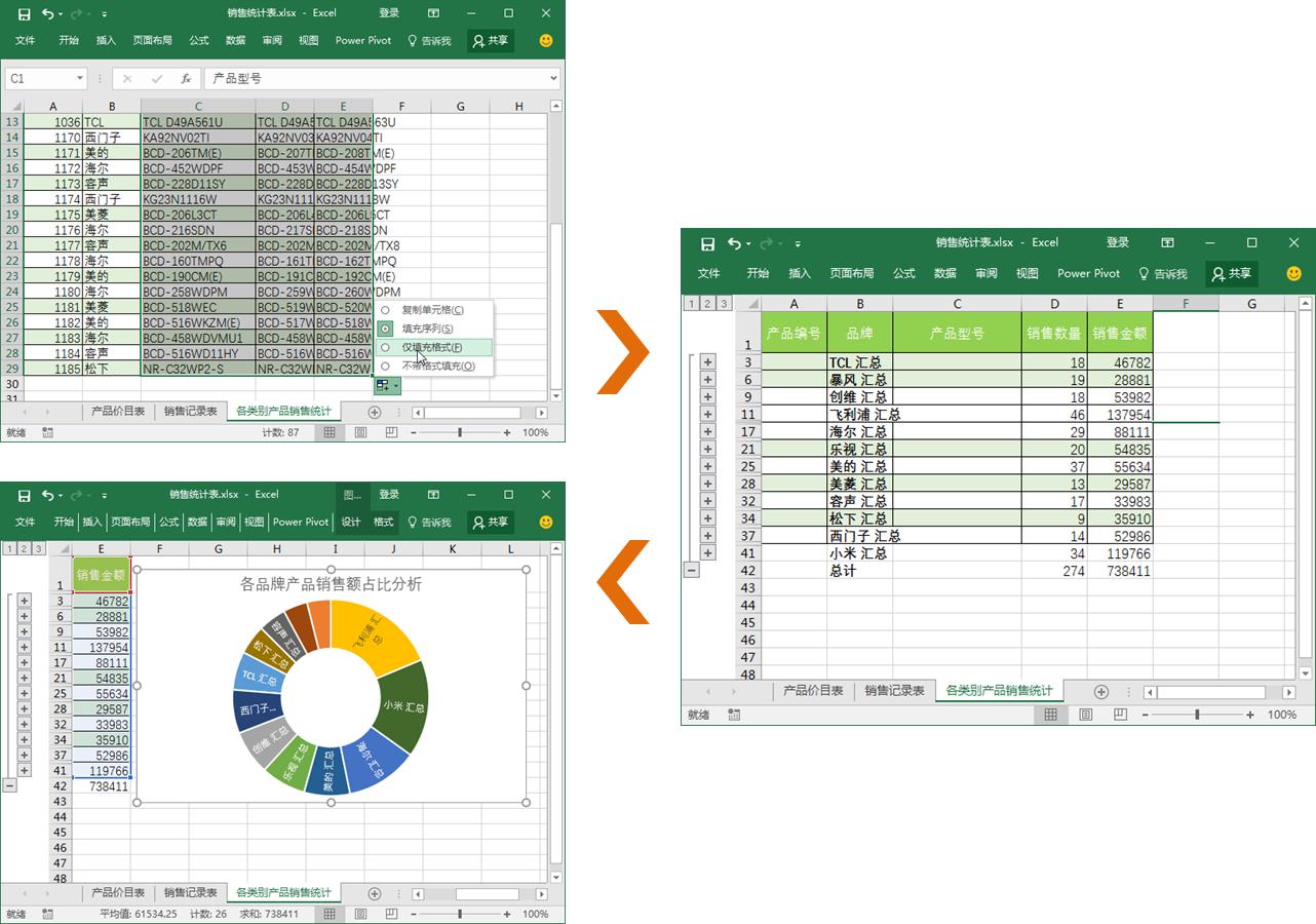 vba编程excel实例统计报表,excel报表每日自动统计
