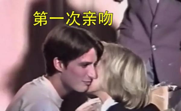 马克龙与69岁布丽吉特,44岁马克龙和69岁布丽吉特同框