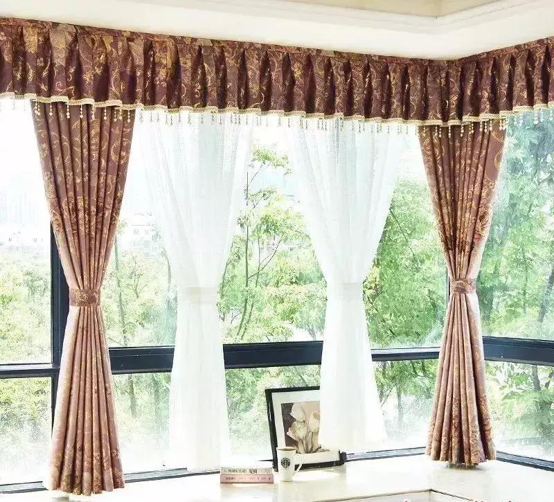 双层弧形工字折帘头效果图,工字折帘头教程