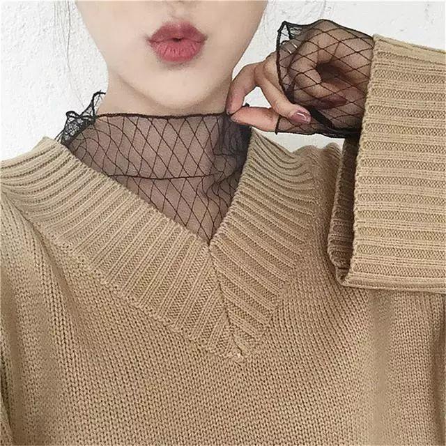 今年流行这么洋气的打底衫，太女神了！