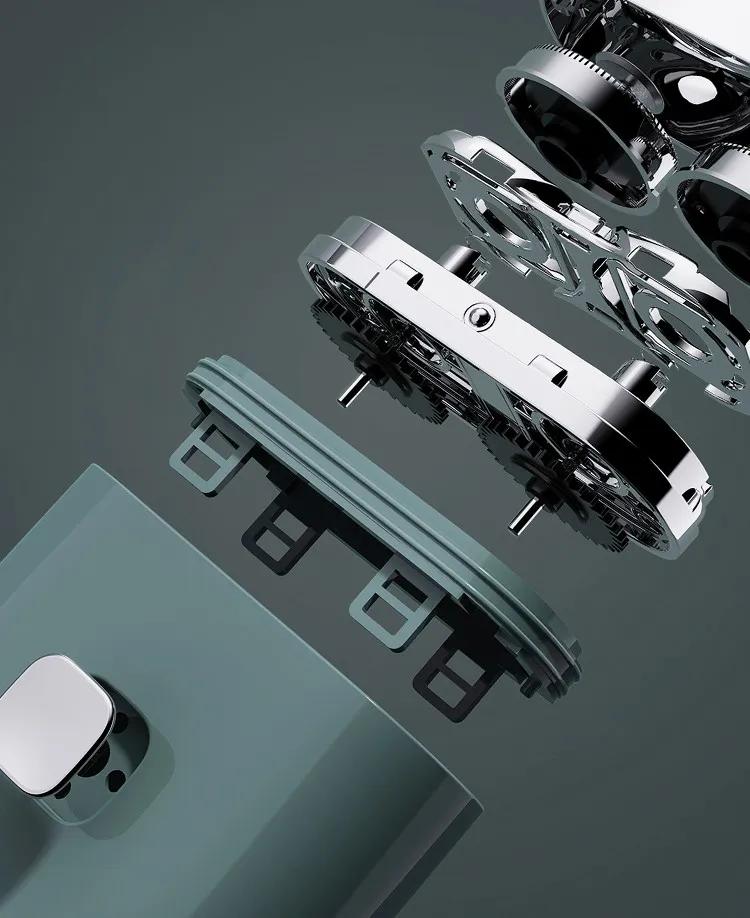 旋转式电动剃须刀刮胡子教程 (旋转剃须刀刮胡子)