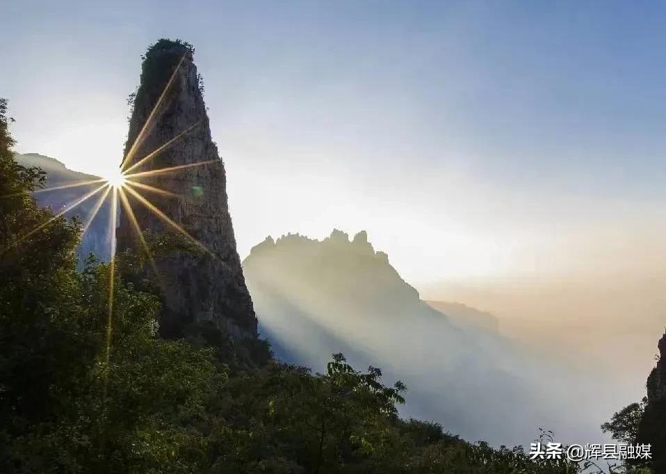 辉县关山景区游览图高清,河南省新乡市辉县关山景区