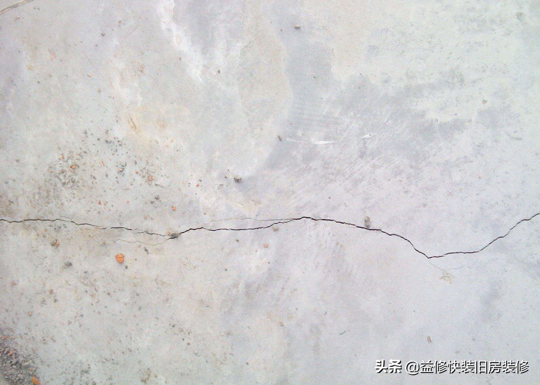 老房子地基裂缝如何修补,老房水泥墙裂缝怎样修补