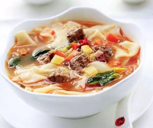 新疆揪片汤饭,新疆正宗的揪片子汤饭