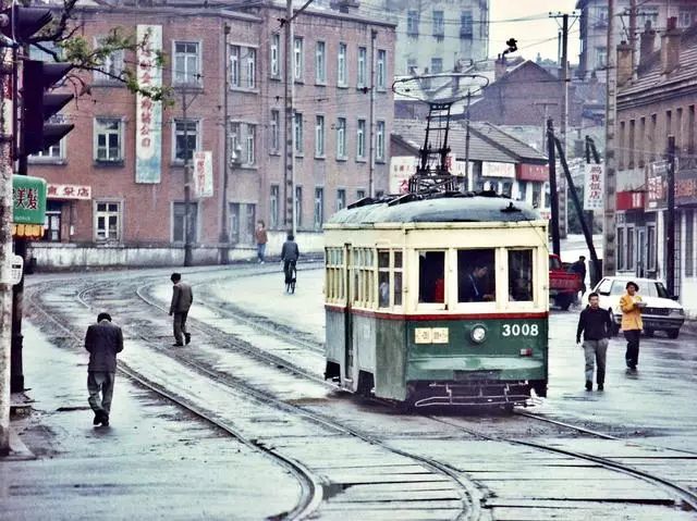 老照片九十年代大连街景,老照片里的大连旧时光