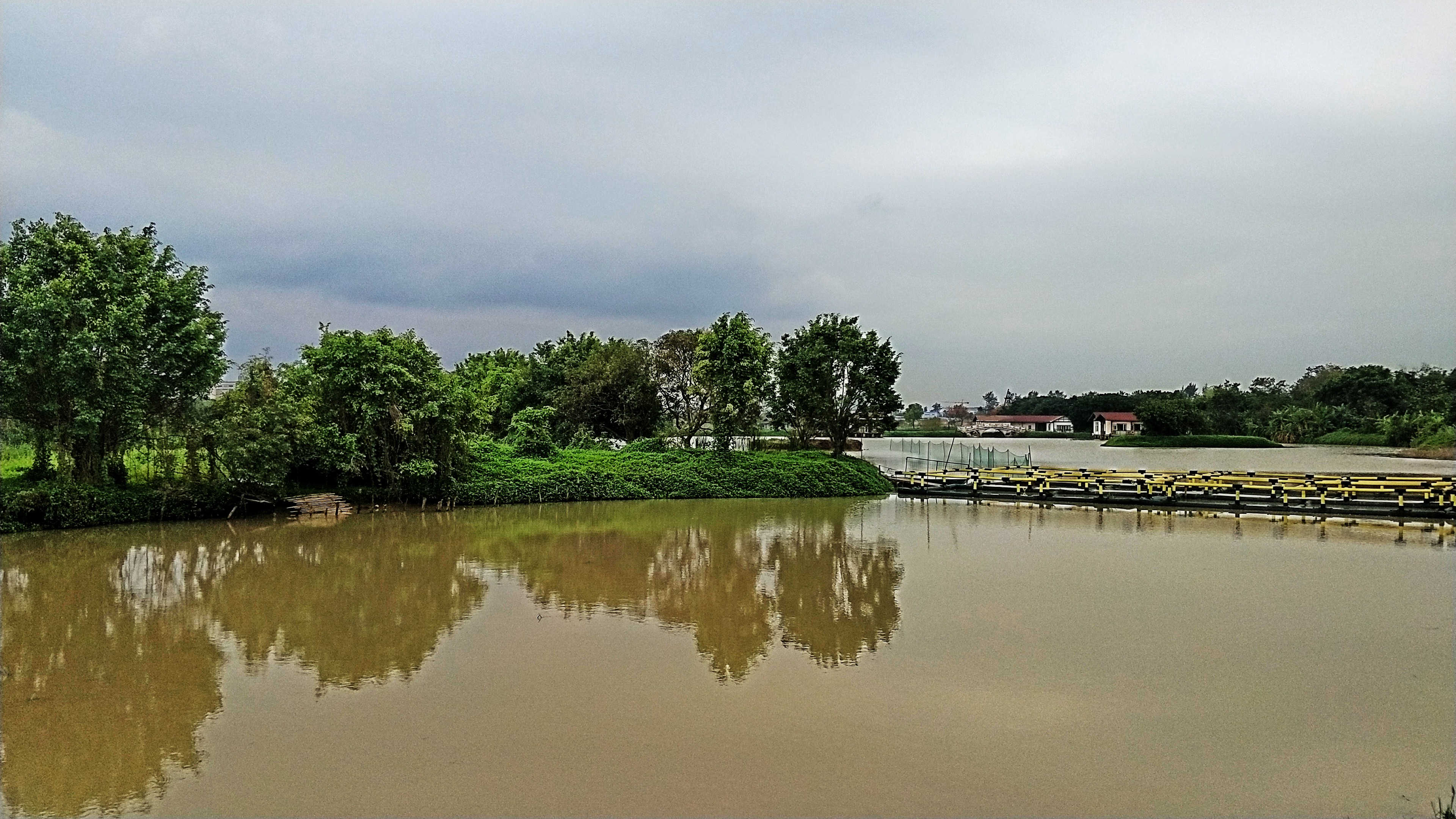 深圳海上田园一日游,深圳宝安海上田园风景