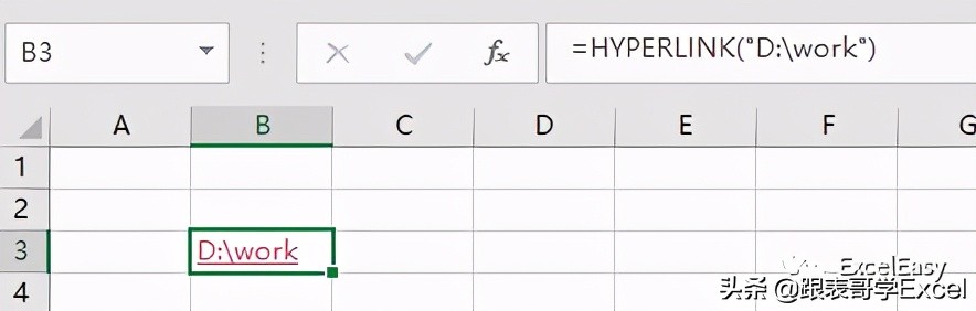 excel超链接函数使用方法,excel超链接函数教学