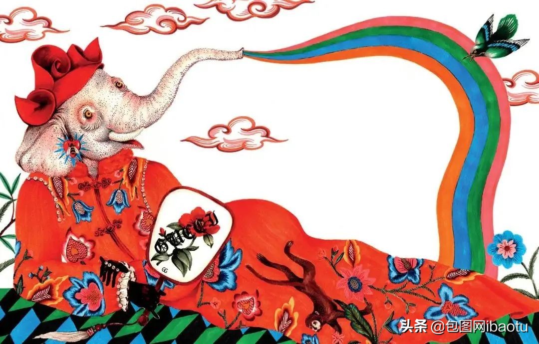 gucci插画师 (被gucci 聘为御用插画师)