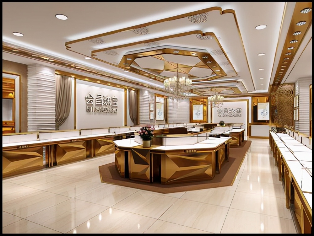 高端珠宝商业空间设计,珠宝商业设计空间优秀设计案例