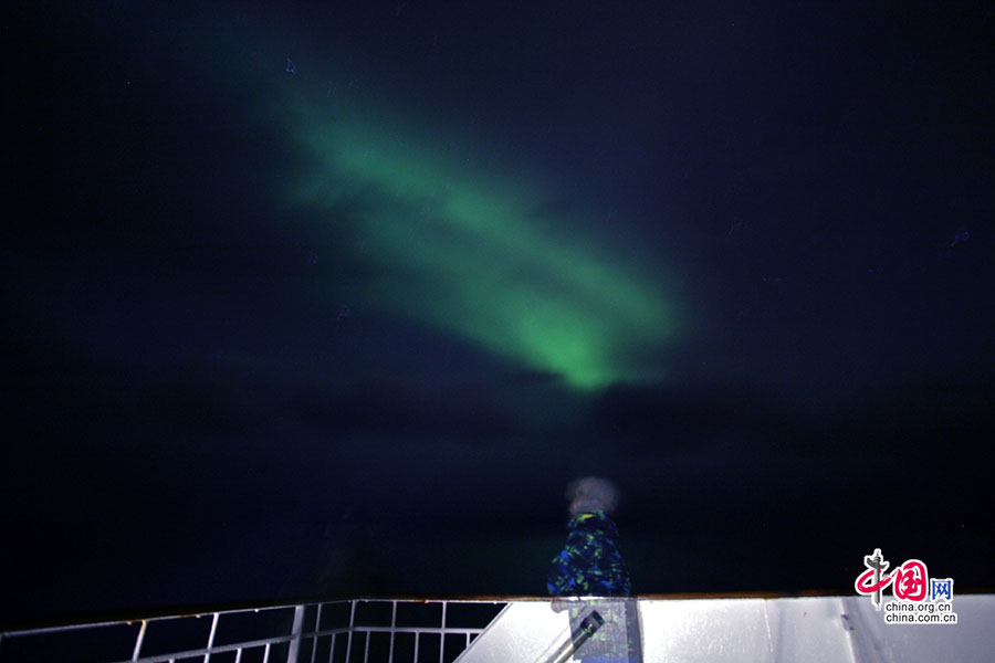 挪威极夜中的北极光,挪威的北极光