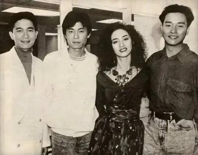 张国荣死时来道别的所有明星名单,张国荣逝世20周年纪念照片