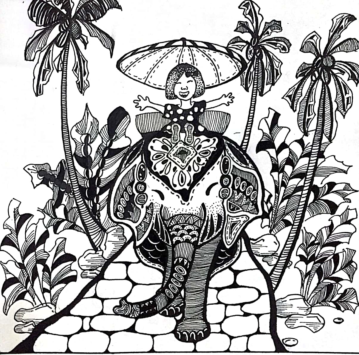 怎么讲解黑白装饰画,黑白装饰画的技法有哪些