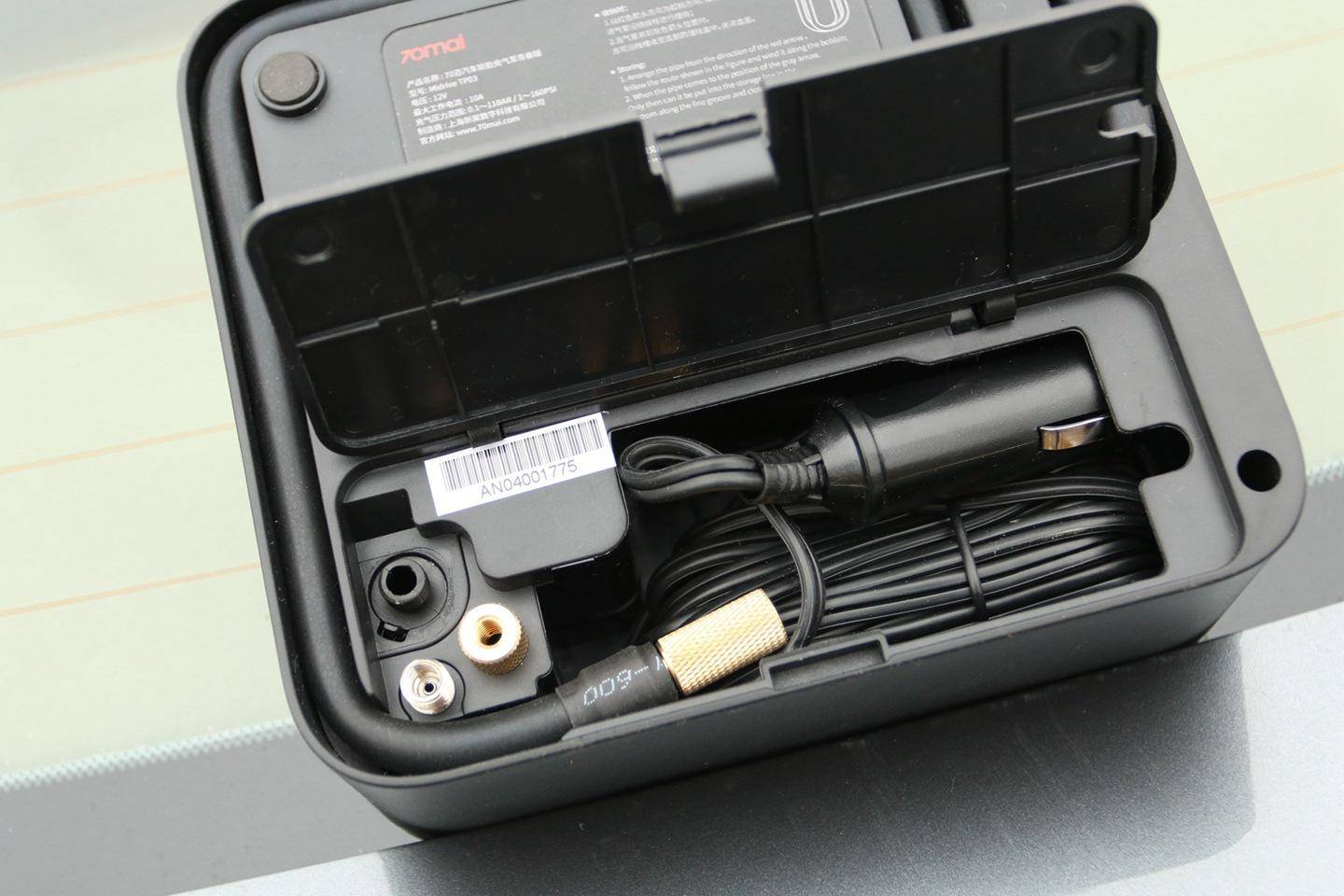 70迈轮胎充气泵青春版怎么使用,70迈车载汽车轮胎充气泵