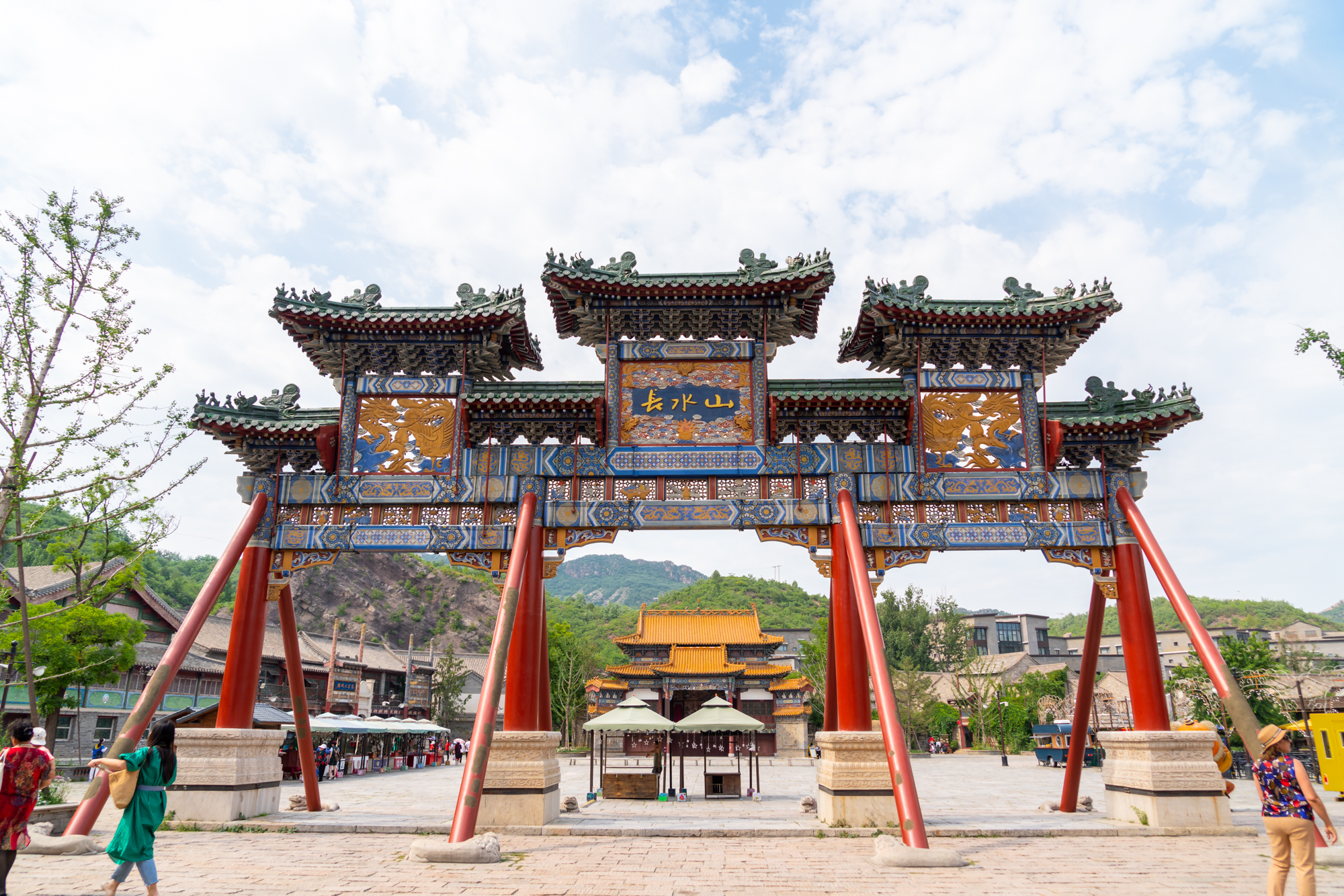 司马台长城的壮观雄奇+北方人的梦里水乡,都在这座京郊水镇了