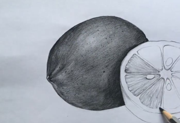 素描水果或蔬菜,素描蔬菜和水果怎么画出质感