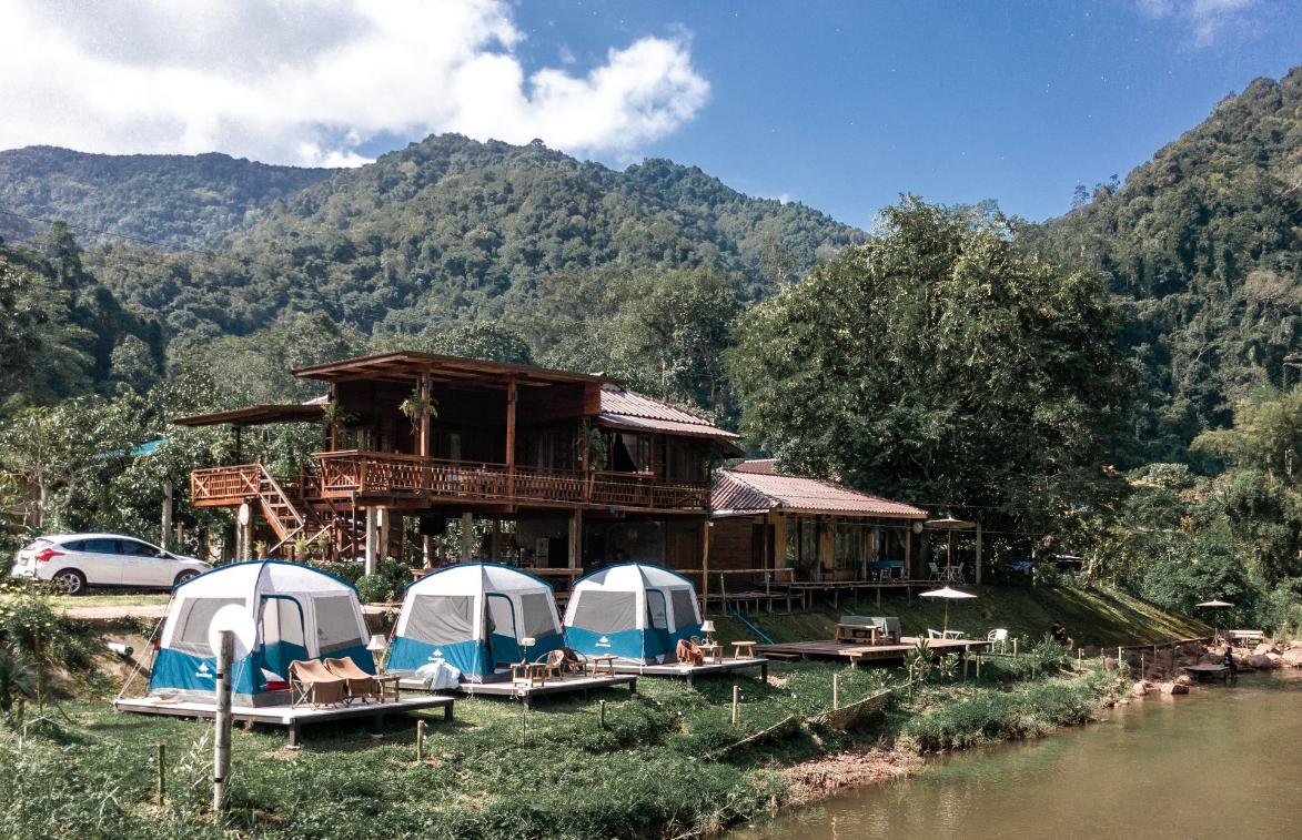 只需800铢，南府在群山中喝手磨咖啡