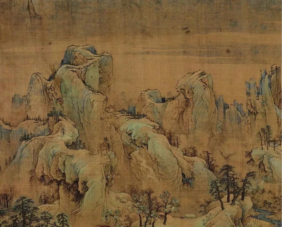 昆仑山龙脉镇宅山水画,中国山水画风水讲究