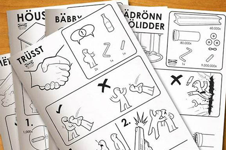 宜家组装物件,宜家家具安装翻车