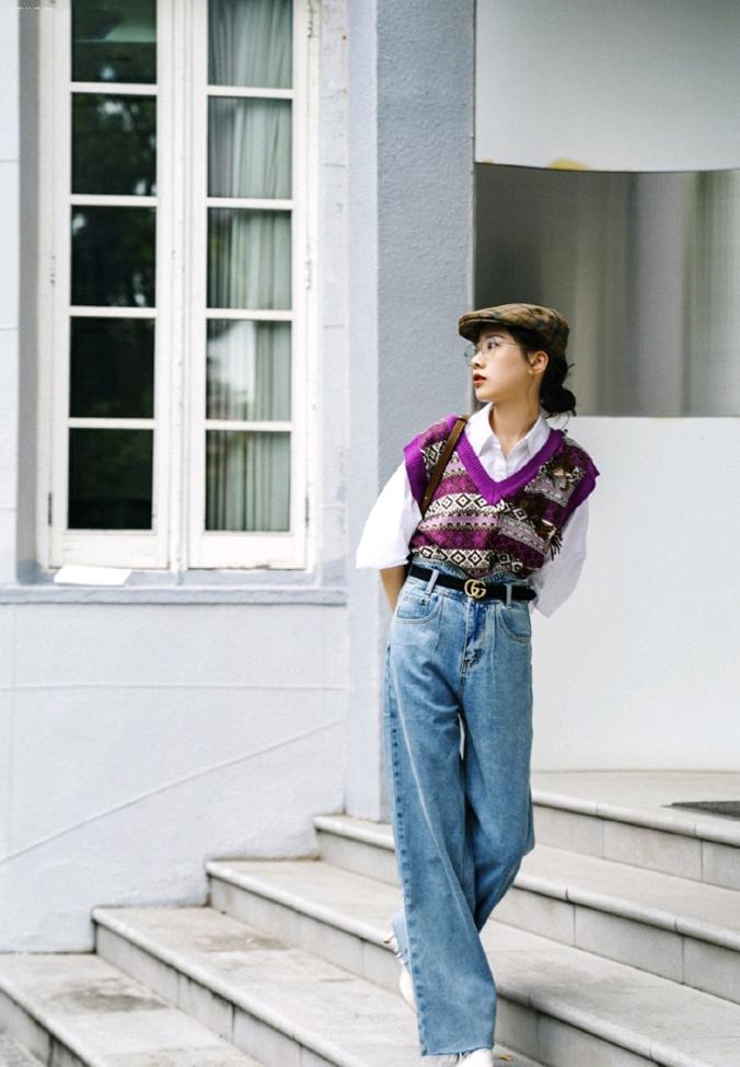 脸圆的微胖女生适合什么穿衣风格,微胖的女人怎么搭配显高