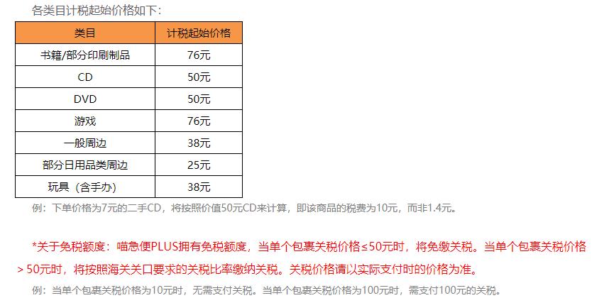 魔法集市喵急便国内送到哪,喵急便plus优税线发货