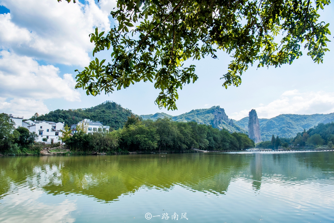 云雾缭绕缙云仙境,缙云仙都仙境美景