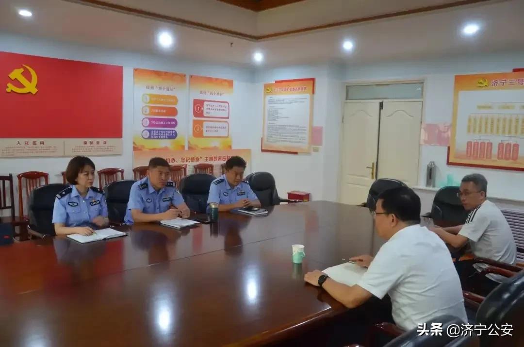 “精准入企”济宁济东公安密织反诈防护网