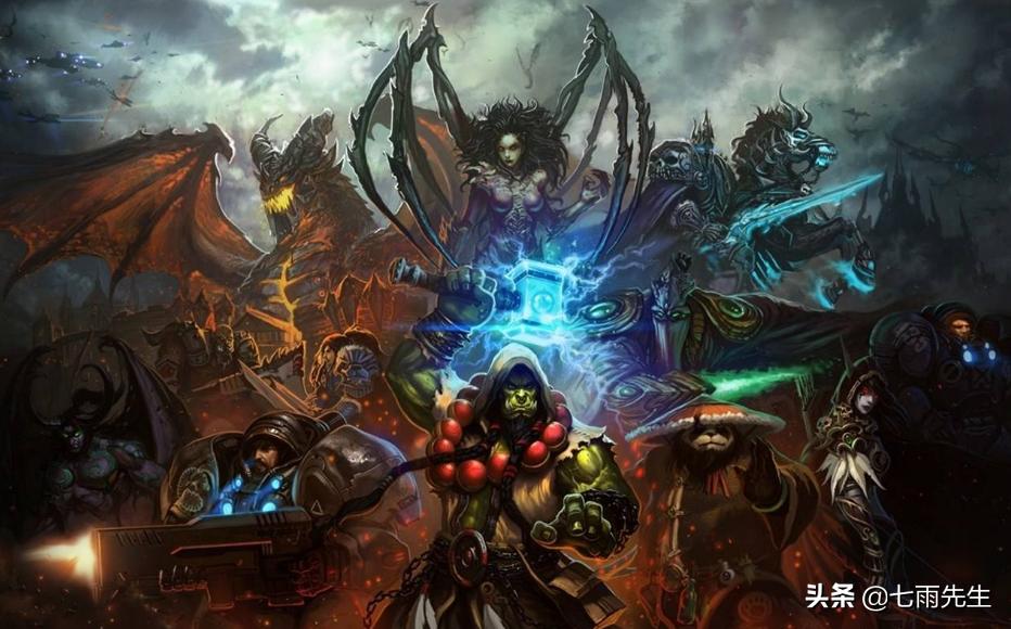 暴雪游戏进化史解析,暴雪美工风格