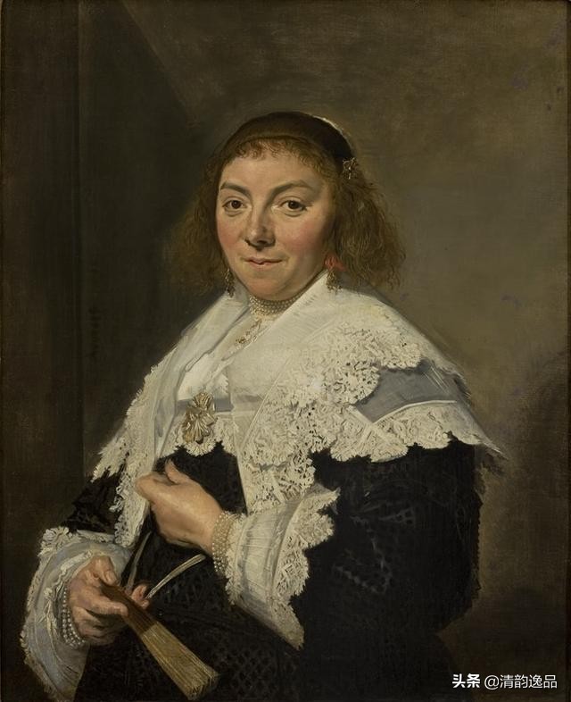 哈尔斯画家图片,荷兰肖像画家哈尔斯