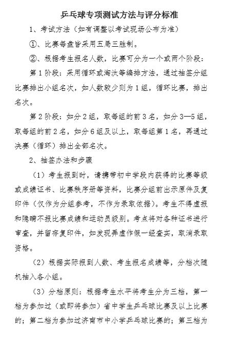 2020年济南市山师附中特长生,2023济南特长生高中招生