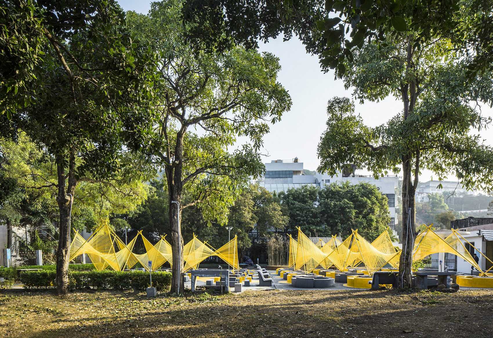 “篝火”空间装置，深圳/MAT超级建筑事务所