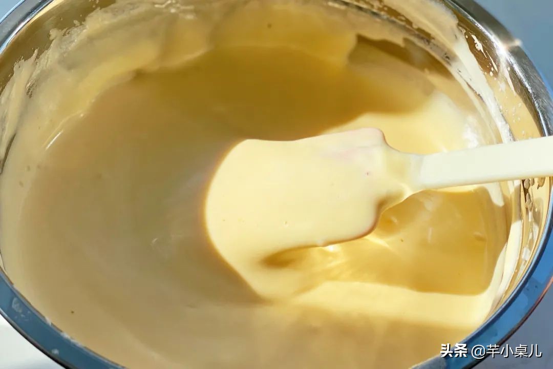 古早蛋糕慢速教程,八寸古早戚风蛋糕翻车