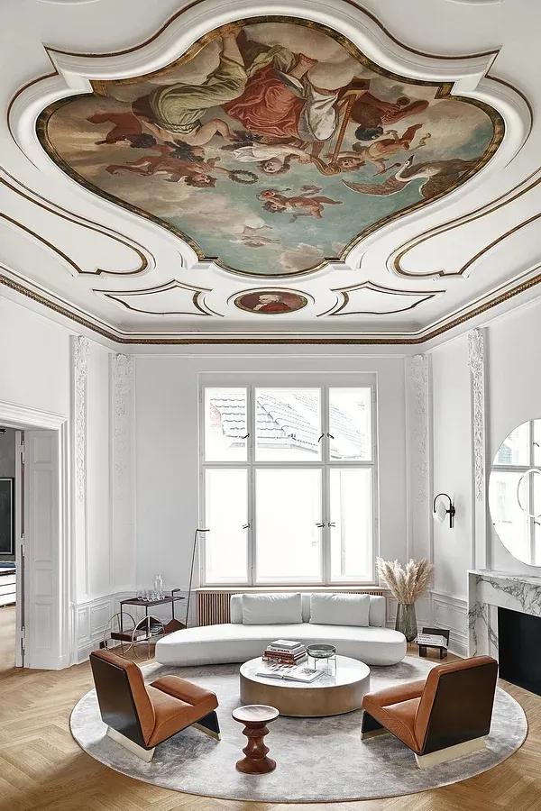 古典与现代，300㎡豪华办公空间