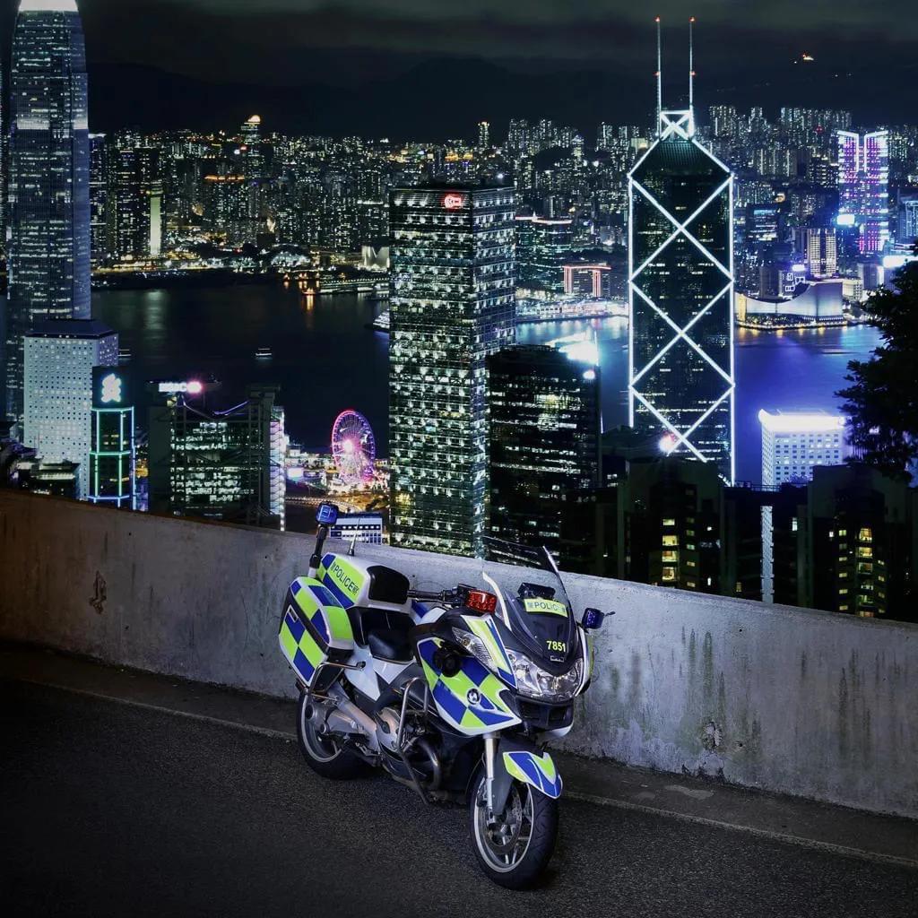 香港宝马警用摩托车,香港交警铁骑摩托车型号