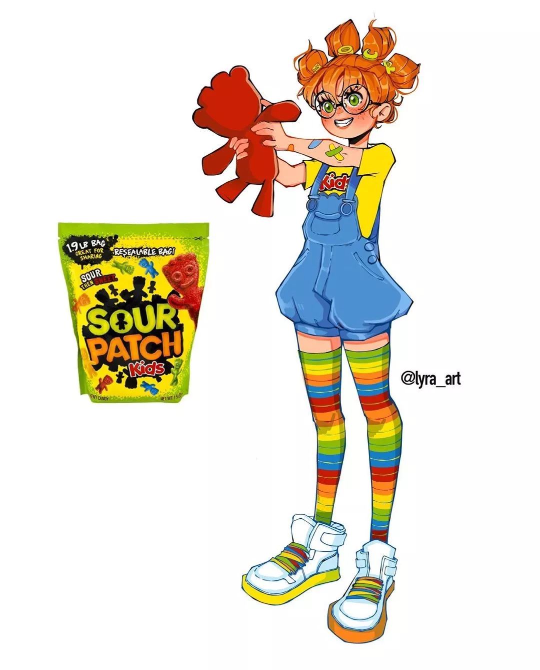 在的艺术写法,100幅治愈系小插画马克笔美食