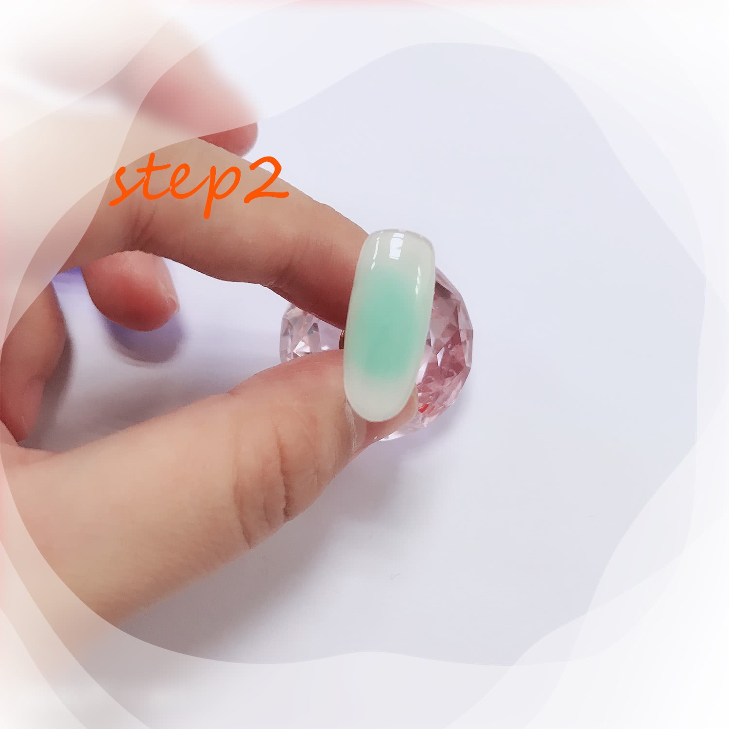 美甲款式推荐晕染美甲,渐变晕染金箔贝壳珍珠美甲黑白