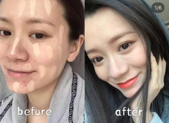 毛戈平粉膏痘坑肌上妆效果,毛戈平粉膏瑕疵皮真实测评