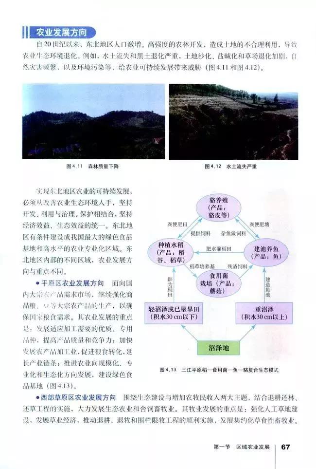 高中地理必修三全套教学视频,高中地理必修三知识总结