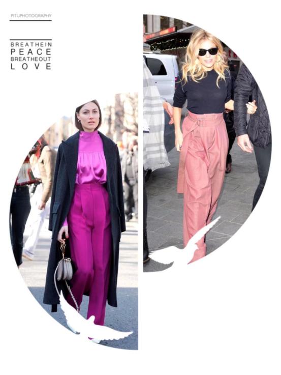 今年流行的纸袋裤怎么穿,新款流行好看显瘦百搭裤