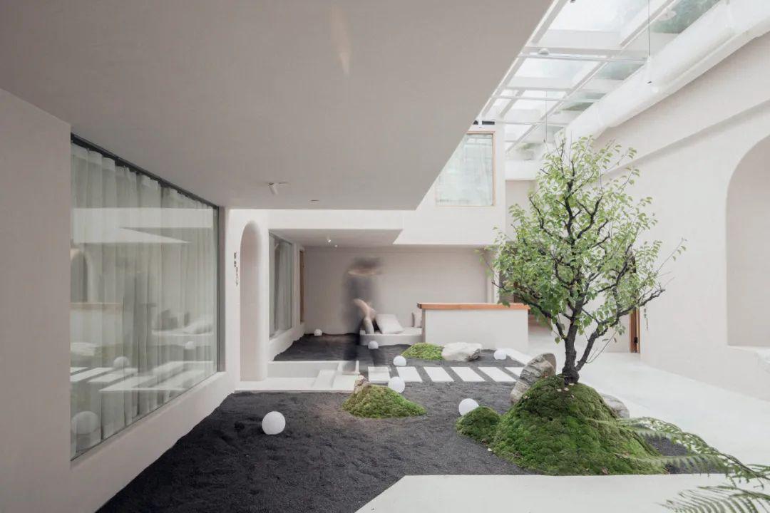 侘寂风格装修水泥墙,小户型水泥装修风格禅意