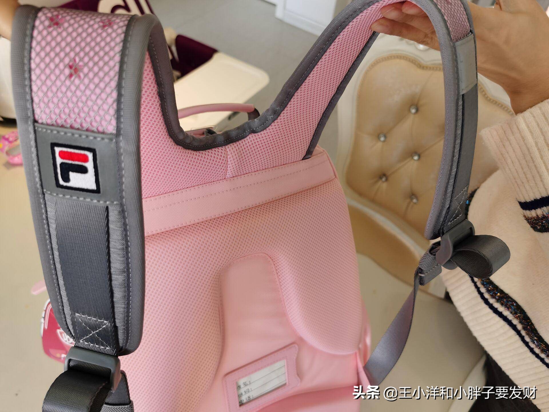 做个个性时尚的潮童|斐乐FILAKIDS双肩儿童书包评测