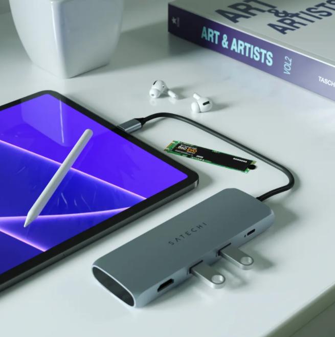 Satechi的USB-C集线器可以容纳SSD